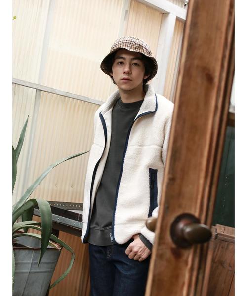 CRAFT STANDARD BOUTIQUE(クラフトスタンダードブティック)の「ボアジャケット〇(その他アウター・メンズ・チャコールグレー/オフホワイト・M/L)」の9枚目の写真