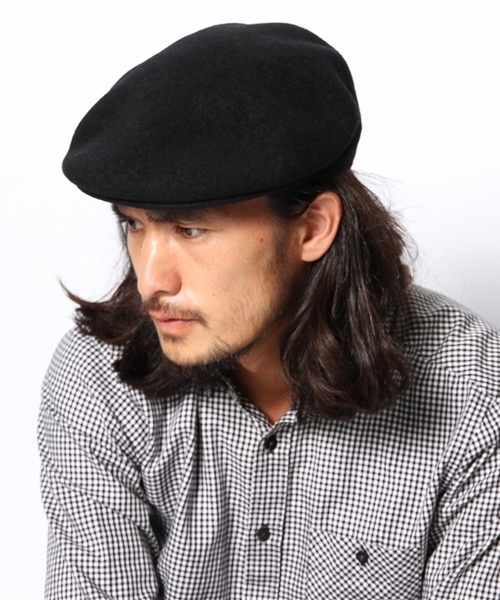 BEAMS（ビームス）の「◎INFIELDER DESIGN×BEAMS / フェルト ハンチング（ハンチング/ベレー帽・メンズ・ブラック/カーキ/ネイビー・ONE SIZE）」の8枚目の写真