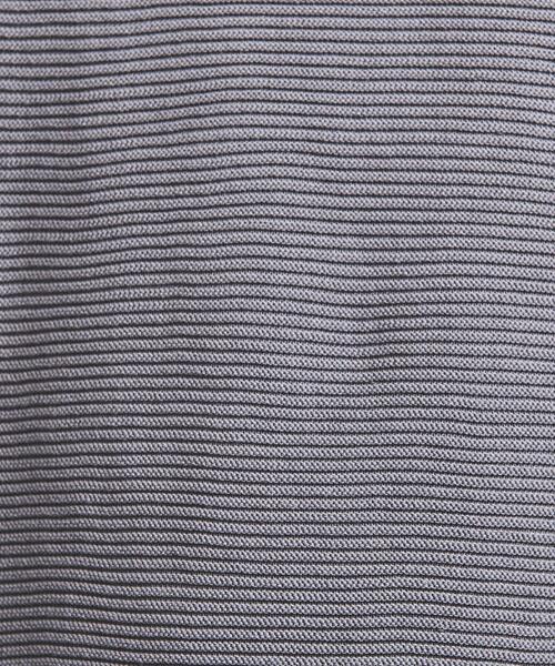 UNITED ARROWS（ユナイテッドアローズ）の「<UNITED ARROWS> ガーター クルーネック ニット（ニット/セーター・メンズ・ブラック/オレンジ系その他/グレー・XL/L/S/M）」の9枚目の写真