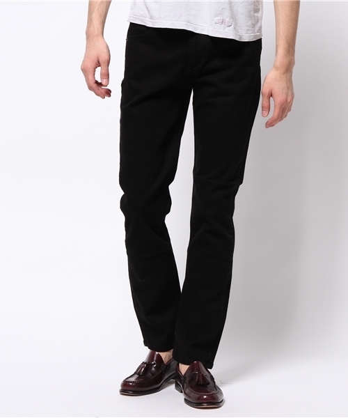 RUSTICDIME（ラスティックダイム）の「WEGO/RUSTIC DIME スキニーパンツ（デニムパンツ・メンズ・ブラック/ダークインディゴブルー・MEDIUM/LARGE）」の2枚目の写真