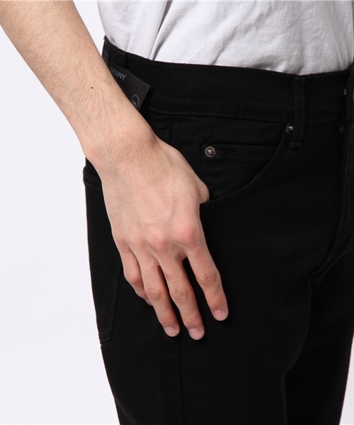 RUSTICDIME（ラスティックダイム）の「WEGO/RUSTIC DIME スキニーパンツ（デニムパンツ・メンズ・ブラック/ダークインディゴブルー・MEDIUM/LARGE）」の9枚目の写真