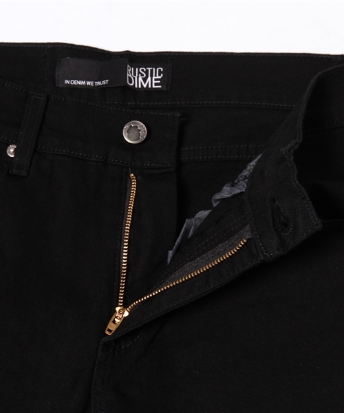 RUSTICDIME（ラスティックダイム）の「WEGO/RUSTIC DIME スキニーパンツ（デニムパンツ・メンズ・ブラック/ダークインディゴブルー・MEDIUM/LARGE）」の14枚目の写真