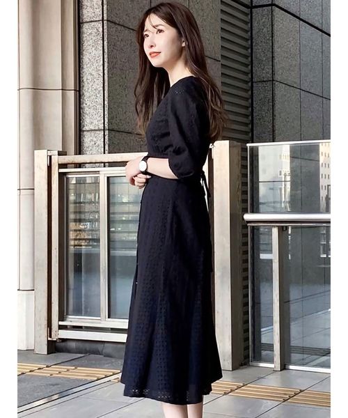 コットン カットオフ オーバーワンピース maillot｜Linen Rich Cami OP (リネンコットン・キャミ