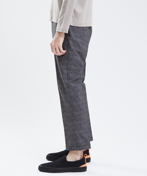 RECENCY OF MINE（リーセンシー オブ マイン）の「【Recency of Mine】COOL DOTS クロップドパンツ（スラックス・メンズ・ダークネイビー/ライトグレー/グレー・44/46/48/50）」の19枚目の写真