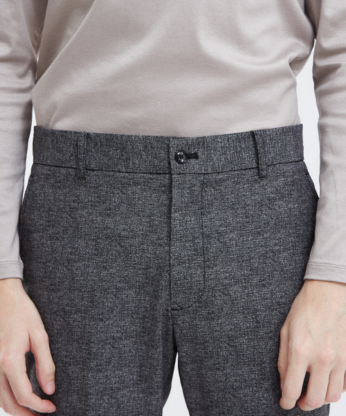 RECENCY OF MINE（リーセンシー オブ マイン）の「【Recency of Mine】COOL DOTS クロップドパンツ（スラックス・メンズ・ダークネイビー/ライトグレー/グレー・44/46/48/50）」の17枚目の写真