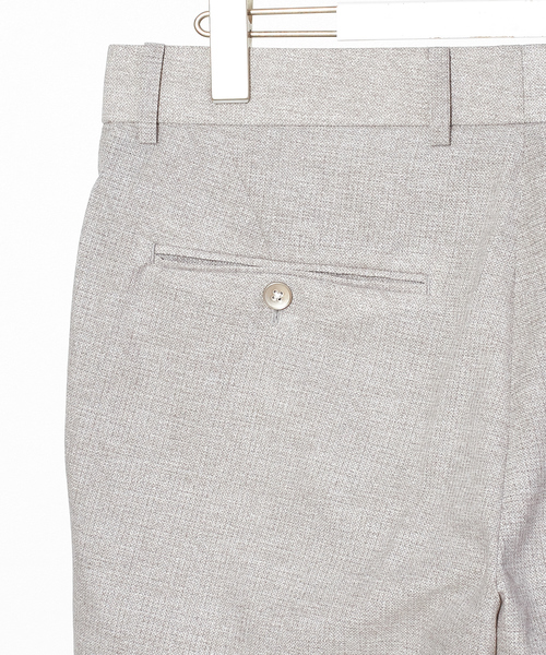 RECENCY OF MINE（リーセンシー オブ マイン）の「【Recency of Mine】COOL DOTS クロップドパンツ（スラックス・メンズ・ダークネイビー/ライトグレー/グレー・44/46/48/50）」の6枚目の写真