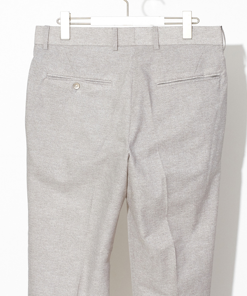 RECENCY OF MINE（リーセンシー オブ マイン）の「【Recency of Mine】COOL DOTS クロップドパンツ（スラックス・メンズ・ダークネイビー/ライトグレー/グレー・44/46/48/50）」の5枚目の写真