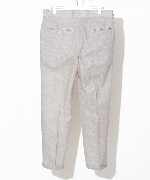 RECENCY OF MINE（リーセンシー オブ マイン）の「【Recency of Mine】COOL DOTS クロップドパンツ（スラックス・メンズ・ダークネイビー/ライトグレー/グレー・44/46/48/50）」の4枚目の写真