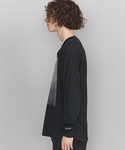 BEAUTY&YOUTH UNITED ARROWS（ビューティーアンドユースユナイテッドアローズ）の「＜SILENT SOUND＞ RAIN LS T/カットソー（Tシャツ/カットソー・メンズ・ブラック・MEDIUM/LARGE/SMALL/X-LARGE）」の3枚目の写真