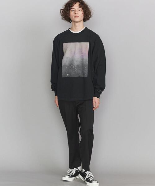 BEAUTY&YOUTH UNITED ARROWS（ビューティーアンドユースユナイテッドアローズ）の「＜SILENT SOUND＞ RAIN LS T/カットソー（Tシャツ/カットソー・メンズ・ブラック・MEDIUM/LARGE/SMALL/X-LARGE）」の8枚目の写真