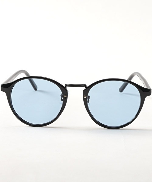 LUXSTYLE(ラグスタイル)の「ボストンUVカットサングラス(サングラス・メンズ・ライトブルー/クリアブラック/ライトピンク/ライトグリーン/ブラウン/クリアブラウン/スモーク/ライトグレー・FREE)」の20枚目の写真