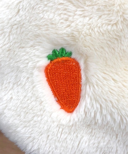 nici（ニキ）の「NICI/フィギュアフェイスポーチ ラビット 巾着袋 もこもこ（ポーチ・レディース・ホワイト・ONE SIZE）」の6枚目の写真