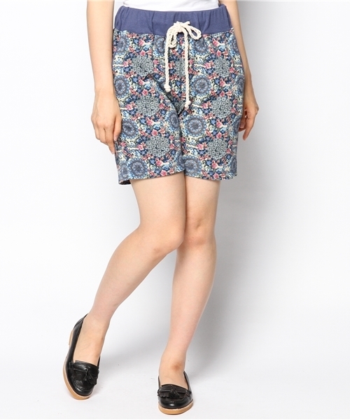 チチカカ（チチカカ）の「3Patternスウェットショートパンツ（その他パンツ・レディース・グレー/ブルー/オレンジ・LARGE/MEDIUM）」の3枚目の写真