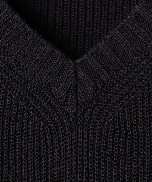 BEAUTY&YOUTH UNITED ARROWS（ビューティーアンドユースユナイテッドアローズ）の「BY ストローコットン アゼ ベスト（ベスト・メンズ・ライトグレー/ダークグリーン/ネイビー・SMALL/MEDIUM/LARGE/X-LARGE）」の11枚目の写真