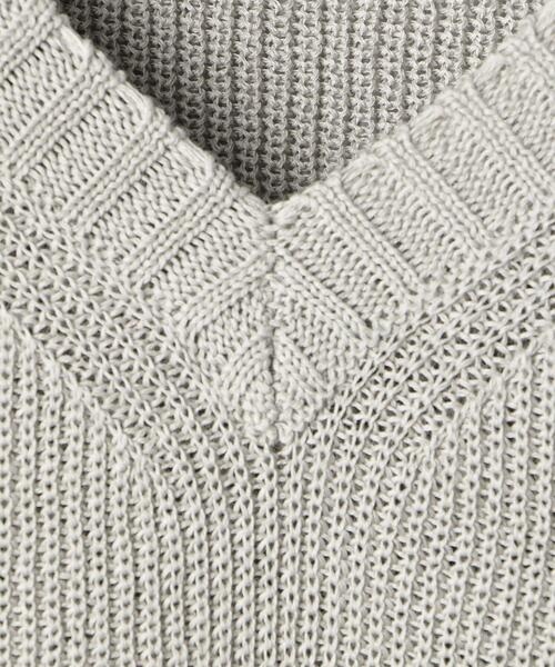 BEAUTY&YOUTH UNITED ARROWS（ビューティーアンドユースユナイテッドアローズ）の「BY ストローコットン アゼ ベスト（ベスト・メンズ・ライトグレー/ダークグリーン/ネイビー・SMALL/MEDIUM/LARGE/X-LARGE）」の20枚目の写真