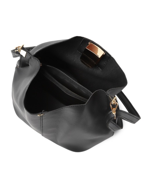 TABI PAL（タビパル）の「【TABI PAL】ニューレザー ショルダーバッグ（ショルダーバッグ・レディース・ブラック/グリーン/アイボリー・FREE）」の6枚目の写真