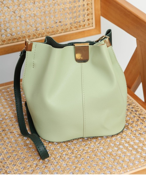 TABI PAL（タビパル）の「【TABI PAL】ニューレザー ショルダーバッグ（ショルダーバッグ・レディース・ブラック/グリーン/アイボリー・FREE）」の16枚目の写真