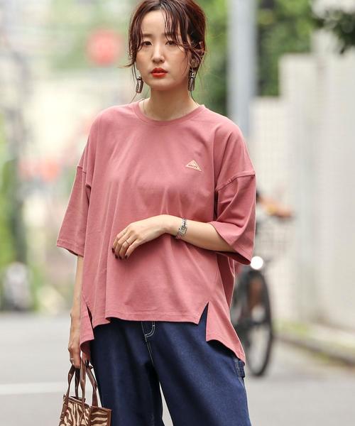 coen（コーエン）の「KELTY（ケルティ）別注Tシャツ#（Tシャツ/カットソー・レディース・ベージュ/ホワイト/オリーブ/ダークブラウン/ピンク/ダークグレー・FREE）」の15枚目の写真