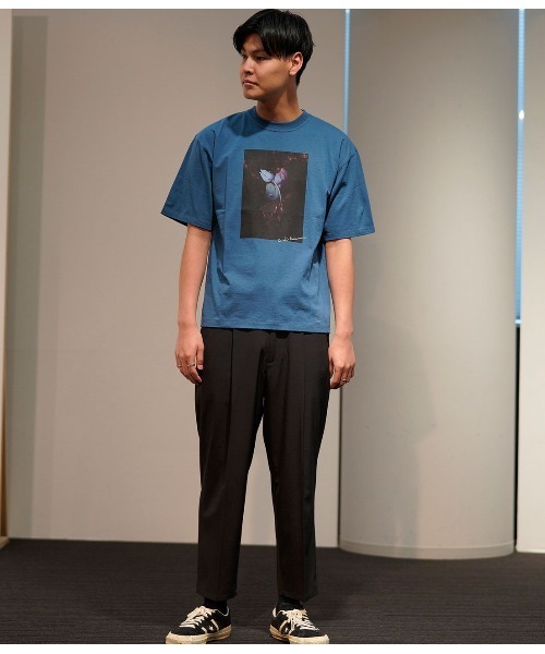 JUNRED（ジュンレッド）の「ＤＡＩＫＩ　ＮＡＫＡＭＵＲＡ×ＪＵＮＲｅｄフォトＴ（Tシャツ/カットソー・メンズ・ホワイト/ブラック/ベージュ/ブルー/ホワイト系その他/ホワイト系その他2・M/L）」の7枚目の写真