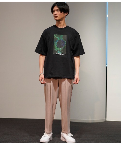 JUNRED（ジュンレッド）の「ＤＡＩＫＩ　ＮＡＫＡＭＵＲＡ×ＪＵＮＲｅｄフォトＴ（Tシャツ/カットソー・メンズ・ホワイト/ブラック/ベージュ/ブルー/ホワイト系その他/ホワイト系その他2・M/L）」の9枚目の写真