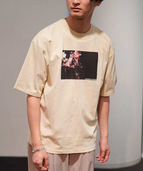 JUNRED（ジュンレッド）の「ＤＡＩＫＩ　ＮＡＫＡＭＵＲＡ×ＪＵＮＲｅｄフォトＴ（Tシャツ/カットソー・メンズ・ホワイト/ブラック/ベージュ/ブルー/ホワイト系その他/ホワイト系その他2・M/L）」の21枚目の写真