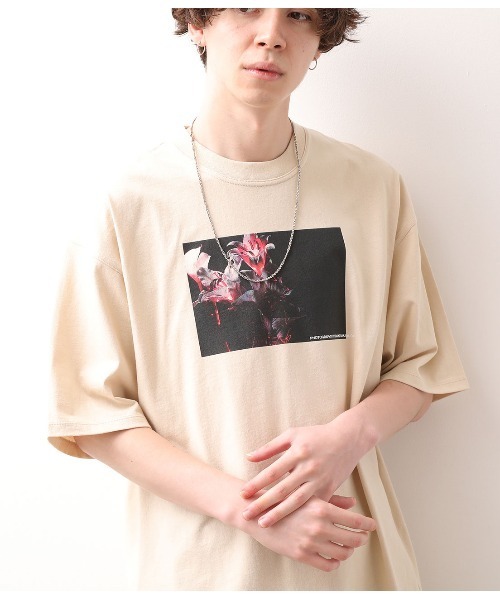 JUNRED（ジュンレッド）の「ＤＡＩＫＩ　ＮＡＫＡＭＵＲＡ×ＪＵＮＲｅｄフォトＴ（Tシャツ/カットソー・メンズ・ホワイト/ブラック/ベージュ/ブルー/ホワイト系その他/ホワイト系その他2・M/L）」の17枚目の写真
