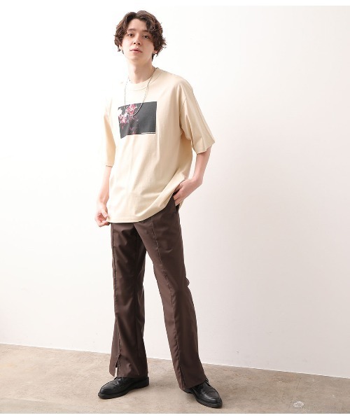 JUNRED（ジュンレッド）の「ＤＡＩＫＩ　ＮＡＫＡＭＵＲＡ×ＪＵＮＲｅｄフォトＴ（Tシャツ/カットソー・メンズ・ホワイト/ブラック/ベージュ/ブルー/ホワイト系その他/ホワイト系その他2・M/L）」の18枚目の写真