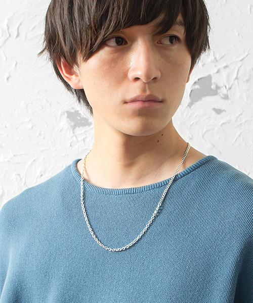 MinoriTY(マイノリティ)の「キヘイTバーチェーンネックレス メンズ ウィメンズ(ネックレス・メンズ・シルバー・60cm)」の4枚目の写真