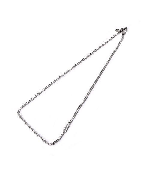 MinoriTY(マイノリティ)の「キヘイTバーチェーンネックレス メンズ ウィメンズ(ネックレス・メンズ・シルバー・60cm)」の6枚目の写真