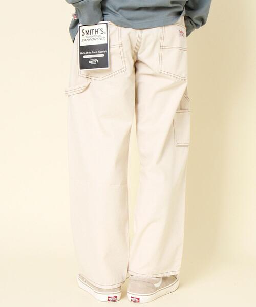 SMITH'S（スミス）の「SMITH’S別注ペインターワイドパンツ#（その他パンツ・メンズ・オフホワイト/ブラウン・X-LARGE/LARGE/SMALL/MEDIUM）」の14枚目の写真