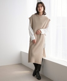 LOWRYS FARM | ニットベストワンピース　893362(ワンピース)