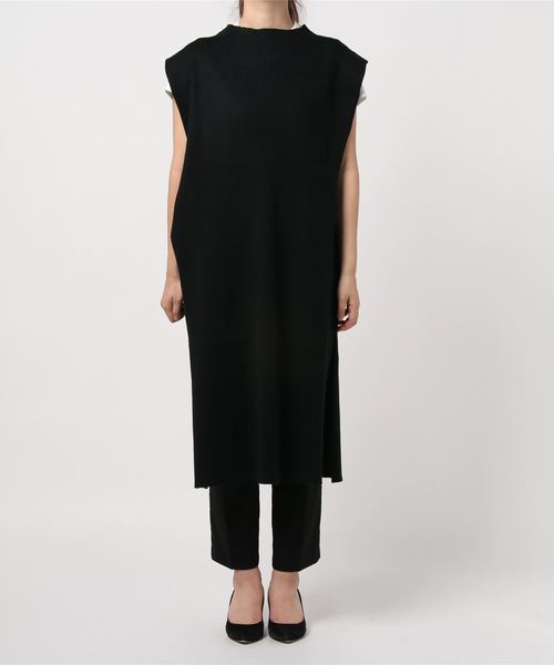 LOWRYS FARM（ローリーズファーム）の「ニットベストワンピース　893362（ワンピース・レディース・アイボリー/イエロー/レッド/ブラック・FREE）」の7枚目の写真