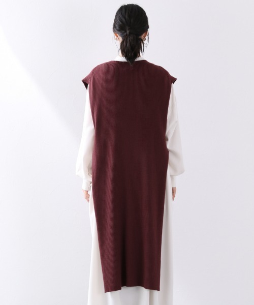 LOWRYS FARM（ローリーズファーム）の「ニットベストワンピース　893362（ワンピース・レディース・アイボリー/イエロー/レッド/ブラック・FREE）」の17枚目の写真