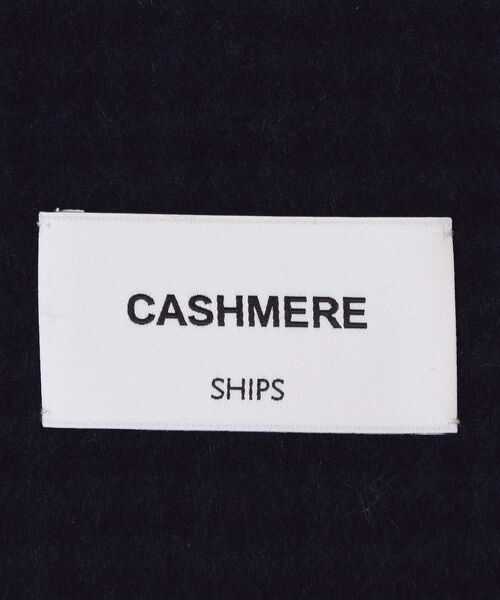 SHIPS(シップス)の「SD: カシミヤ シェパードチェック マフラー(マフラー・メンズ・ブラウン/ネイビー/ブラック・ONE SIZE)」の10枚目の写真