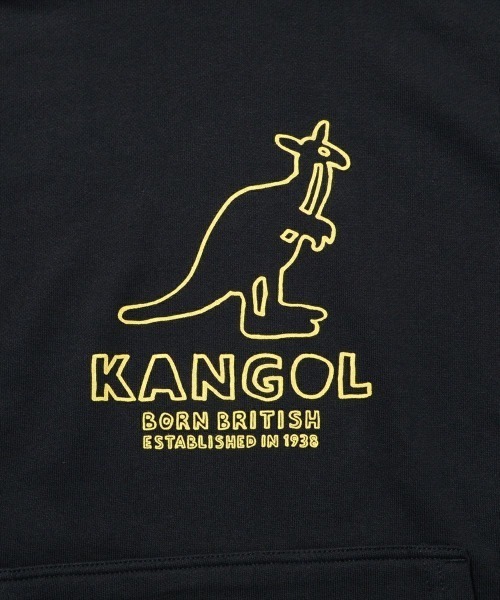 KANGOL(カンゴール)の「KANGOL【カンゴール】×NAIJEL GRAPH【ナイジェルグラフ】プリントパーカー(パーカー・メンズ・ブラック/グレー・M/L/XL)」の6枚目の写真