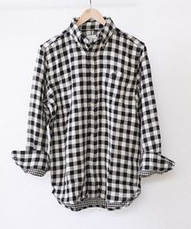 coen | ヘビーダブルガーゼギンガムチェックシャツ(シャツ/ブラウス)