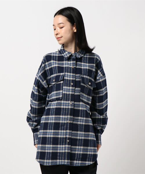 セール】厚手チェックシャツ ＊（シャツ/ブラウス）｜AMERICAN HOLIC