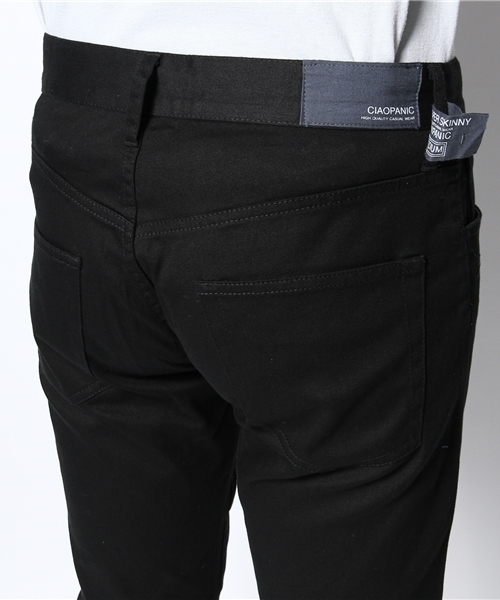 CIAOPANIC（チャオパニック）の「【Ciaopanic】ストレッチW/Fチノスーパースキニーパンツ（チノパンツ・メンズ・ネイビー/ブラック/グレー・MEDIUM/SMALL/LARGE）」の9枚目の写真