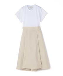 【3.1 Phillip Lim】コットンジャージー&ポプリン ワンピース 55405669b_1_d_215.jpg