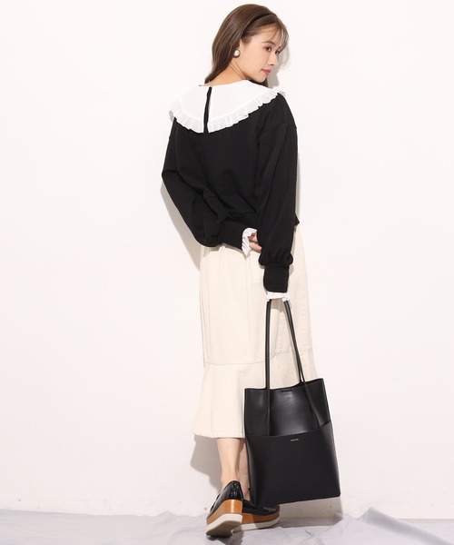 one after another NICE CLAUP（ワンアフターアナザーナイスクラップ）の「大人トートバッグ（トートバッグ・レディース・オフホワイト/ブラック/ミント・FREE）」の17枚目の写真