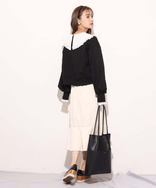 one after another NICE CLAUP（ワンアフターアナザーナイスクラップ）の「大人トートバッグ（トートバッグ・レディース・オフホワイト/ブラック/ミント・FREE）」の14枚目の写真