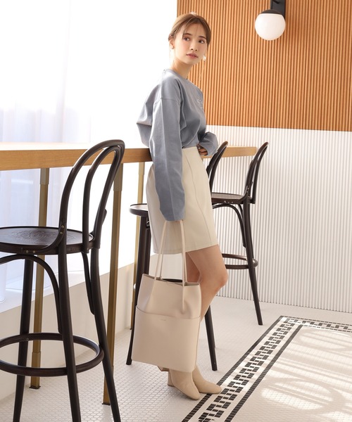 one after another NICE CLAUP（ワンアフターアナザーナイスクラップ）の「大人トートバッグ（トートバッグ・レディース・オフホワイト/ブラック/ミント・FREE）」の16枚目の写真