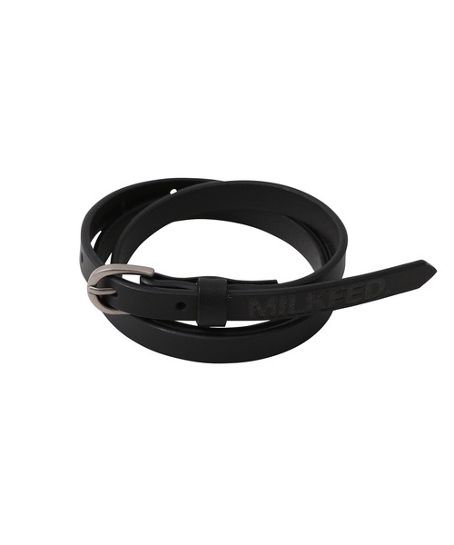 MILKFED.(ミルクフェド)の「BASIC THIN BELT(ベルト・レディース・ホワイト/ブラック/ブラウン/ライトパープル・ONE SIZE)」の8枚目の写真