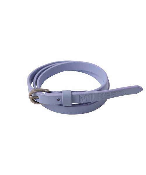 MILKFED.(ミルクフェド)の「BASIC THIN BELT(ベルト・レディース・ホワイト/ブラック/ブラウン/ライトパープル・ONE SIZE)」の15枚目の写真