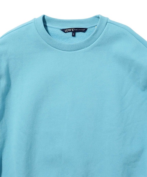 Levi's（リーバイス）の「LEVI'S(R) MADE&CRAFTED(R) RIPTIDE スウェットシャツ BLUE BREEZE（スウェット・レディース・ブルー・S/M/XS）」の3枚目の写真