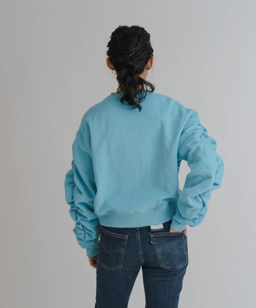 Levi's（リーバイス）の「LEVI'S(R) MADE&CRAFTED(R) RIPTIDE スウェットシャツ BLUE BREEZE（スウェット・レディース・ブルー・S/M/XS）」の8枚目の写真