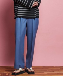 MAISON SPECIAL | 《ユニセックスアイテム》サニーシャンブレーワイドパンツ 【MAISON SPECIAL/メゾンスペシャル】■セットアップ対応■(スラックス)