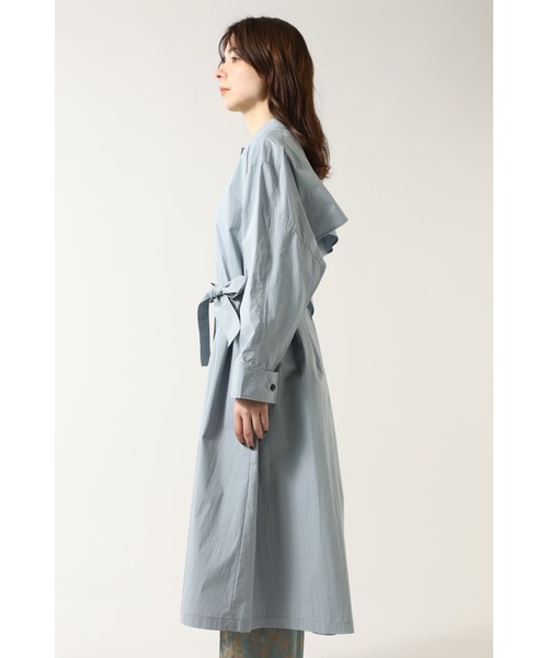 ROSE BUD（ローズバッド）の「ステンカラーコート（ステンカラーコート・レディース・ベージュ/ブルー・ONE SIZE）」の12枚目の写真
