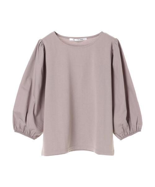 RAY CASSIN FAVORI（レイカズンフェバリ）の「・RAY CASSIN ボリュームスリーブプルオーバー＊（Tシャツ/カットソー・レディース・ブラック/ベージュ/オフホワイト/グレイッシュベージュ・FREE）」の8枚目の写真