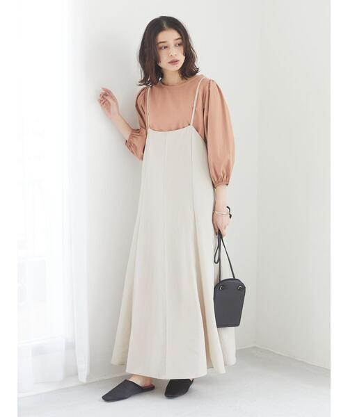 RAY CASSIN FAVORI（レイカズンフェバリ）の「・RAY CASSIN ボリュームスリーブプルオーバー＊（Tシャツ/カットソー・レディース・ブラック/ベージュ/オフホワイト/グレイッシュベージュ・FREE）」の9枚目の写真